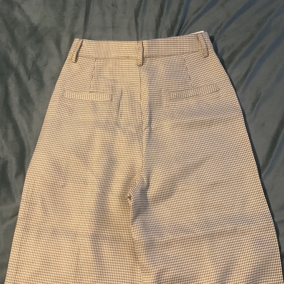 NWT Khaki Plaid Straight Pant - Picture 5 of 5